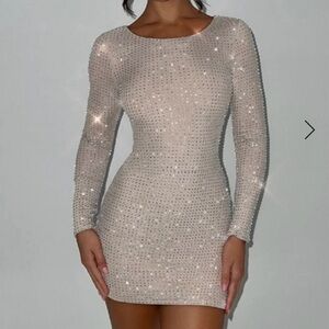 BABYBOO TENNESEE DRESS NUDE XS